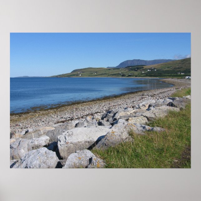 Poster Rives de Loch Broom, Ullapool, Ecosse (Devant)