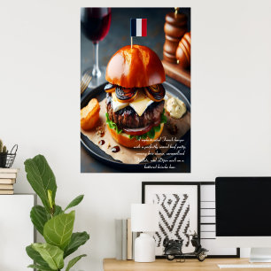 Poster Riviera Rhapsody Burger 24x36
