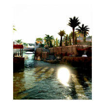 Rivière de l'ancienne égypte