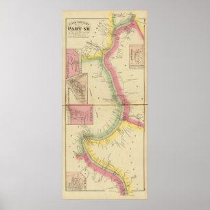 Poster Rivière et vallée de l'Ohio supérieur 2