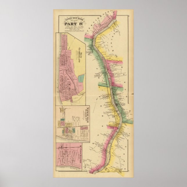 Poster Rivière et vallée de l'Ohio supérieur 9 (Devant)