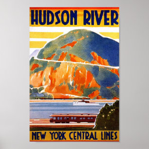 POSTER RIVIÈRE HUDSON