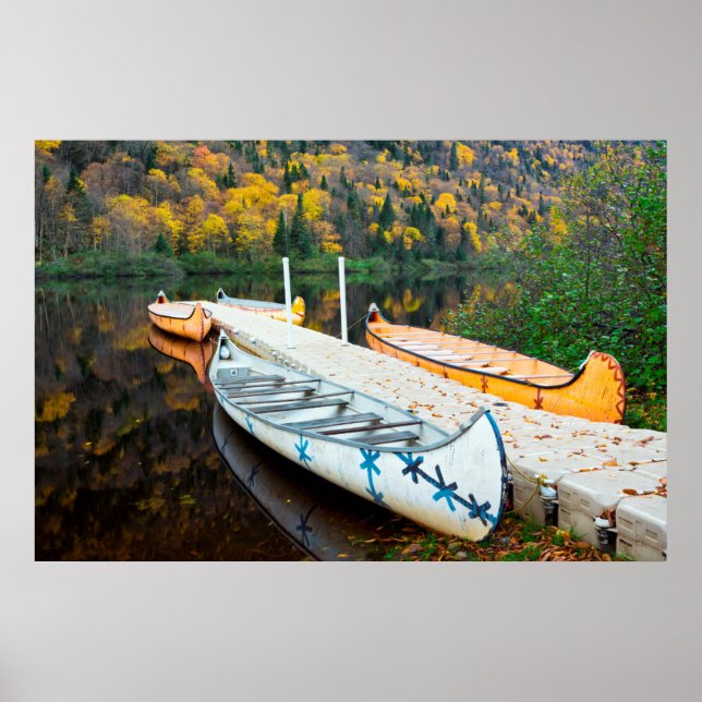 Poster Rivière Jacques-Cartier | Rabaskas Dock (Devant)