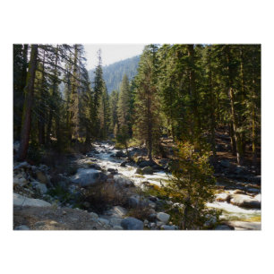 Poster Rivière Kaweah dans le parc national de Sequoia