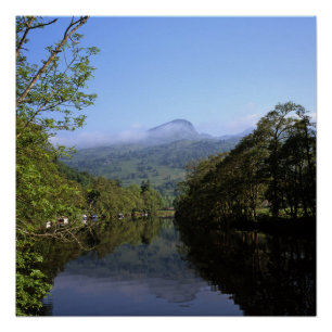 Poster Rivière Lochay Killin Ecosse