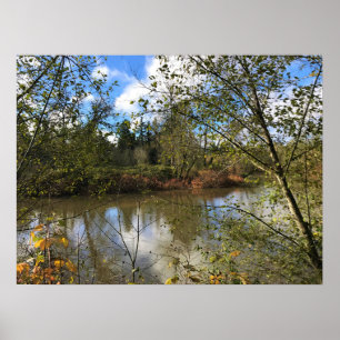 Poster Rivière Tualatin, Oregon