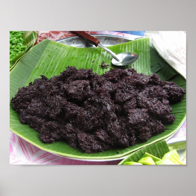 Poster Riz noir laotien [barrage de Khao Niao] (Devant)