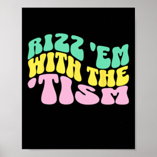 Poster Rizz Em avec le Tism Éducation Spéciale Autisme Aw