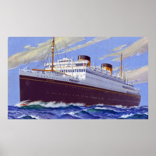 Poster RMS Britannic (Devant)
