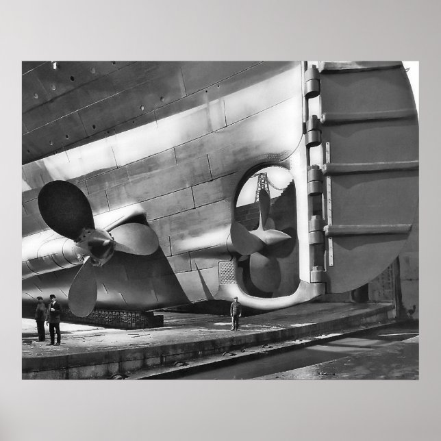 Poster RMS Titanic (Devant)