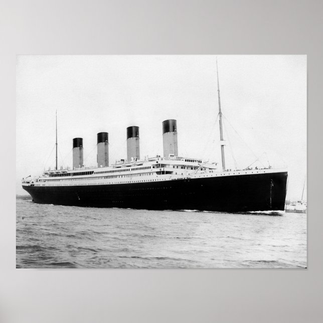 Poster RMS Titanic (Devant)