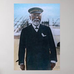 Poster RMS Titanic Capitaine Edward John Smith