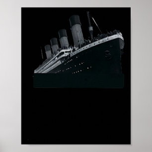 Poster Rms Titanic Croisière de poche Navire Vacances Voy