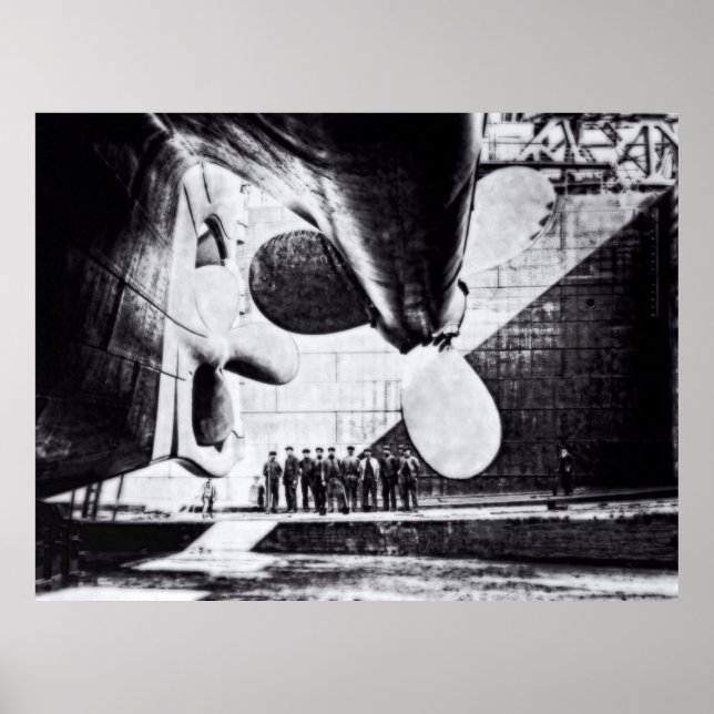 Poster RMS Titanic : Prêt à Lauch (Devant)