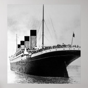 Poster RMS Titanic sortant