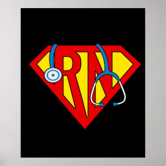 Poster RN Super Nurse