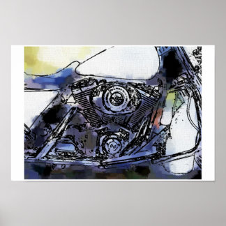 Poster Road King Custom