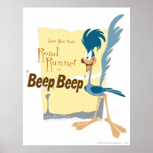POSTER ROAD RUNNER™ BEEP BEEP™ !