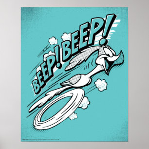 Poster ROAD RUNNER™ BEEP BEEP!™ Halftone