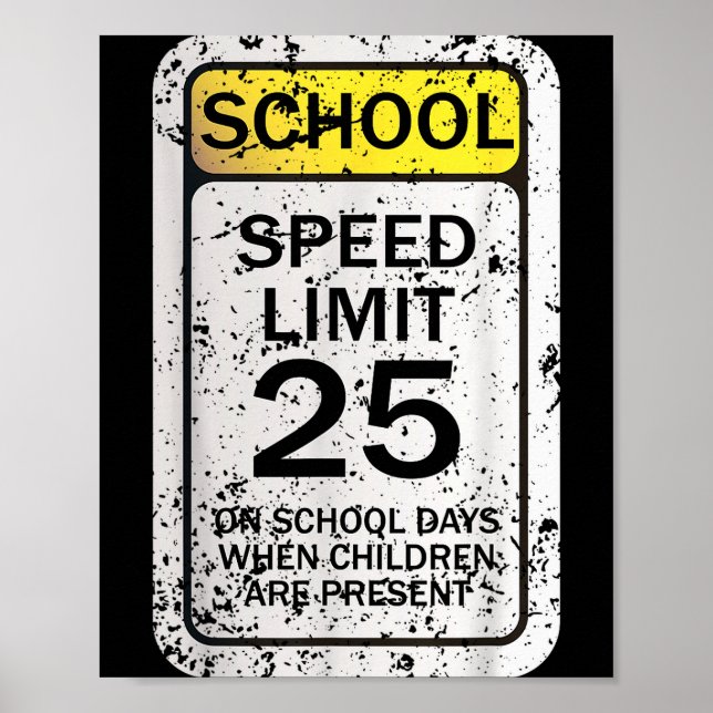Poster Road Signs Funny Traffic Signs Halloween Costume P (Devant)