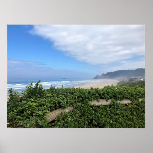 Poster Roads End, Lincoln City, Oregon