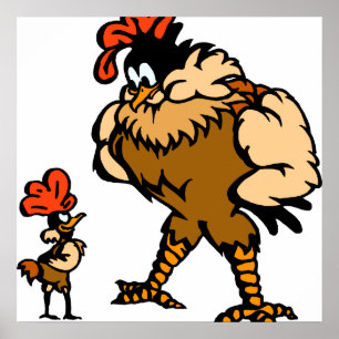 Poster Robbey Rooster