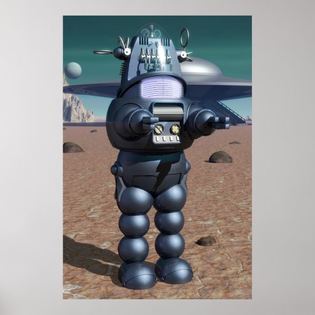 Poster Robby le robot (Devant)