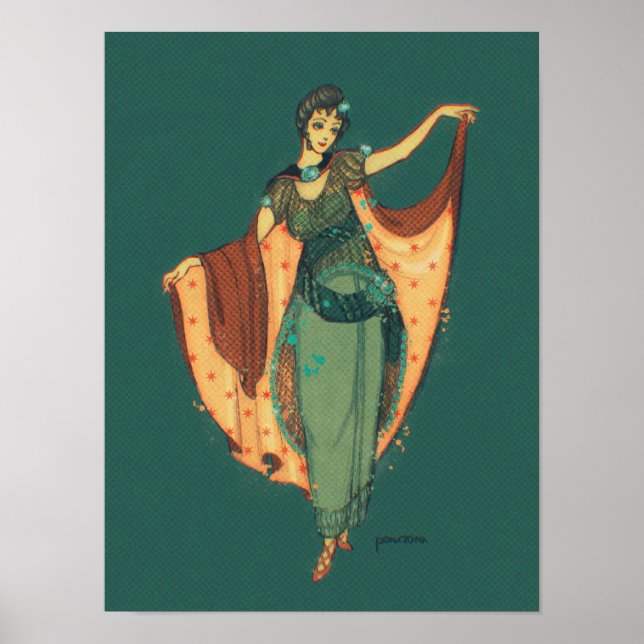 Poster Robe à danser ? (Devant)