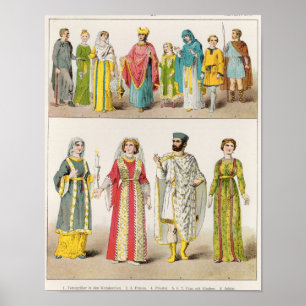 Poster robe chrétienne romaine