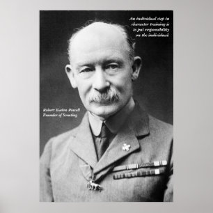 Poster Robert Baden-Powell