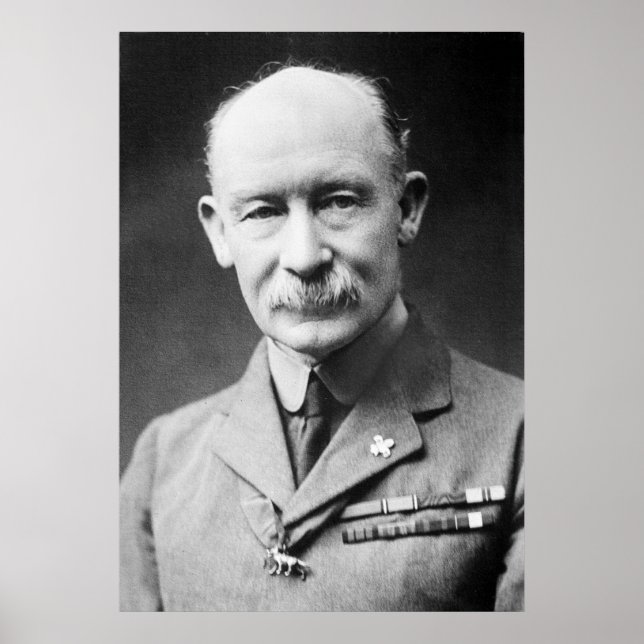 Poster Robert Baden-Powell (Devant)