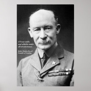 Poster Robert Baden-Powell