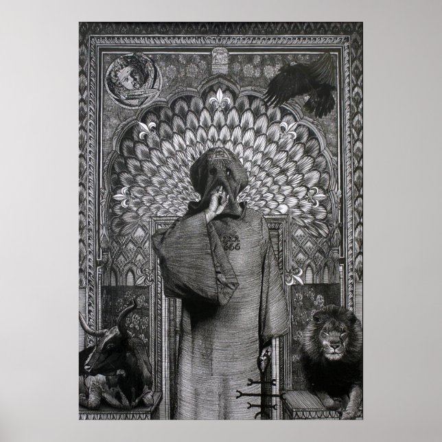 Poster Robert Buratti - L'Hierophant (Devant)