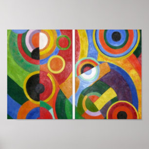 Poster Robert Delaunay Art abstrait