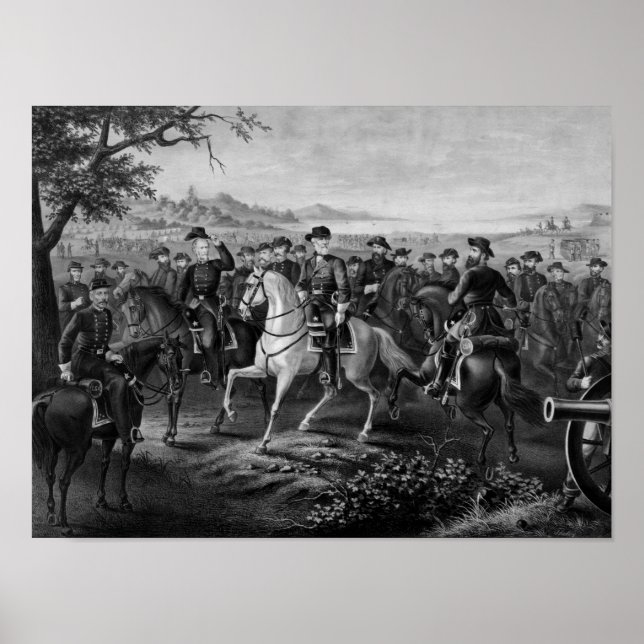 Poster Robert E. Lee et ses généraux (Devant)