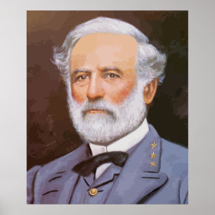 Poster Robert E. Lee Painting