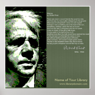 Poster Robert Frost