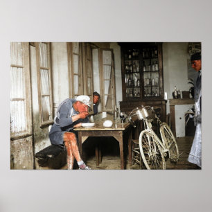 Poster Robert Jacquinot Tour Étape 5 Pause 1922
