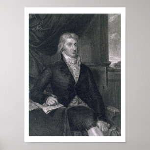 Poster Robert R. Livingston, gravé par E. Mackenzie (fr.