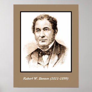 Poster Robert Wilhelm Bunsen