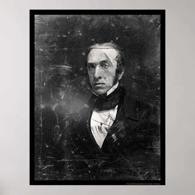 Poster Robert Winthrop Daguerreotype 1847 (Devant)