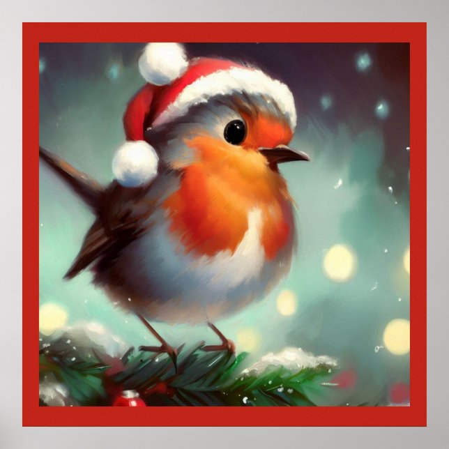 Poster Robin de Noël 2 (Devant)