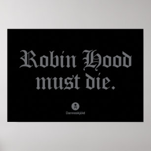 Poster Robin des Bois doit mourir.