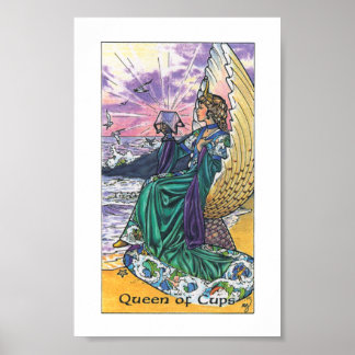 Poster Robin Wood Tarot - Reine des tasses