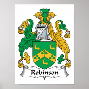 Poster Robinson Family Crest