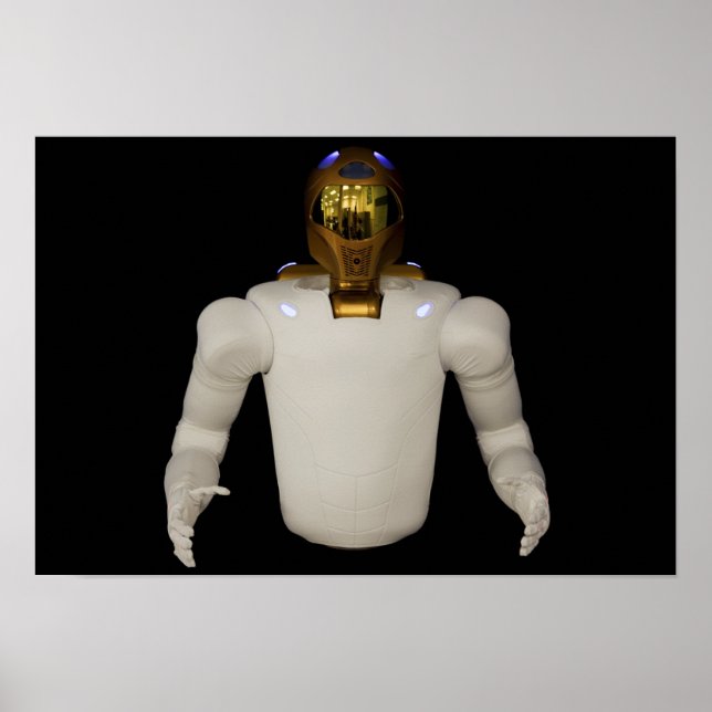 Poster Robonaut 2, un astronaute habile dextérité et huma (Devant)