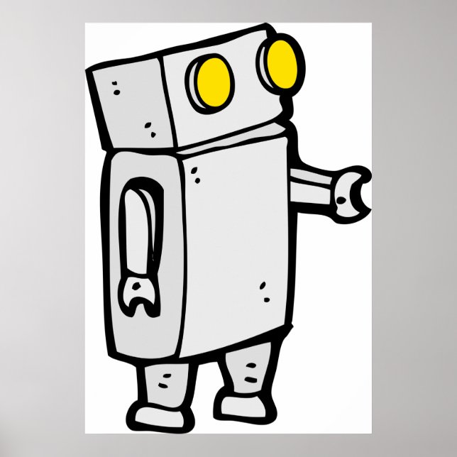 Poster Robot de base (Devant)