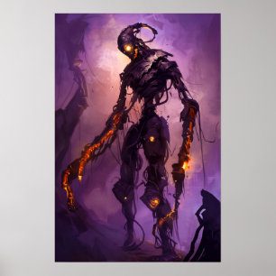 Poster Robot hanté cool