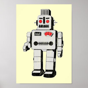 Poster robot invasion