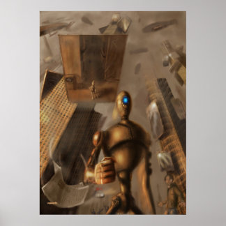 Poster robot voyou